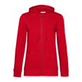 thumbnail image 1 of B&C - Sudadera con Cremallera para Mujer (Rojo), 1 of 2