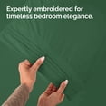 thumbnail image 7 of CGK Linens Extra Soft Pillowcases Set of 4 - King Size Hotel Luxury Breathable & Cozy 4-Piece Pillow Covers, Emerald Green, 7 of 7
