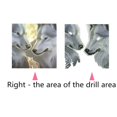 thumbnail image 2 of DIY 5D Pintura Diamante Kit De Punto De Cruz Etiqueta De La Pared Para La Decoración De La Sala De Estar 25x25cm - Lobo Sunnimix DIY 5D Animal Diamond Painting, 2 of 8