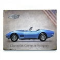 thumbnail image 2 of Vintage Parts USA 323939 Signature Corvette Wooden Sign, 2 of 4