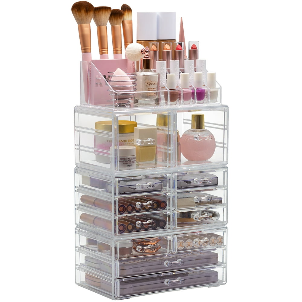 clear organizer with lid