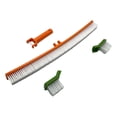 thumbnail image 1 of bedienty Brosse de Nettoyage de Piscine Tête de Sol Murale Brosses de Fontaine avec Angle d'Extension Haute Résilience Récurant Réglable, 1 of 6