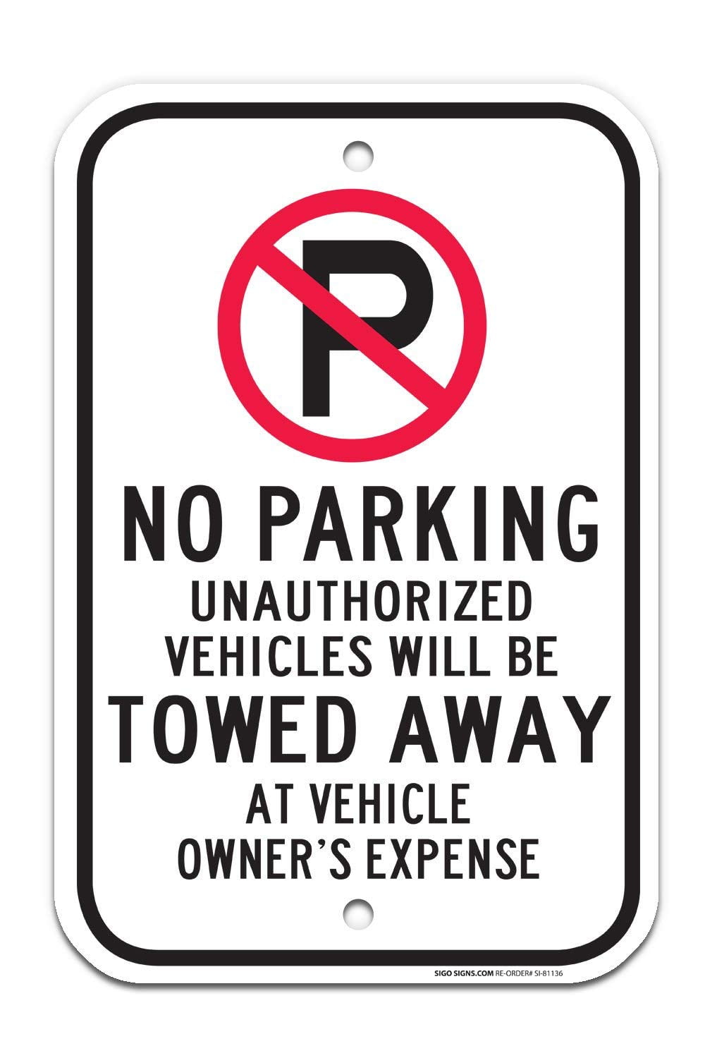 12x18 Rust Free,63 Aluminum UV Printed No Parking Sign Reserved for Expectant Mothers Parking Sign Easy to Mount Weather Resistant Long Lasting Ink Made in USA by SIGO SIGNS