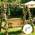 thumbnail image 1 of Guirnalda de Enredaderas de Rosas Artificiales de 180 cm con Hojas Verdes, Decoración Colgante de Flores Falsas Flexibles para Bodas, Jardines, Uso en Interiores y Exteriores, 1 of 6