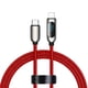 thumbnail image 5 of Seitruly Cable de datos de aleación 5A 1,2 m pantalla Digital 480Mbps tableta banco de energía carga rápida Cable de repuesto de nailon tejido Type1 NO1, 5 of 6