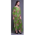 thumbnail image 3 of Bimba Robe Longue Caftan Florale Maxi Robe de Plage Maillot de Bain Couverture Caftan pour Femmes-TG-3X, 3 of 5