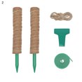 thumbnail image 2 of Cheers US Moss Pole for Plant Monstera, Plant Stakes Spagham Real Forest Moss Stick Handmade Potted Plant Support Soil Tools Support for Indoor, Outdoor Plant Climbing, 2 of 7