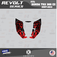 thumbnail image 3 of Kalair GFX Graphics Kit for Honda TRX300EX (2007-2013) Revolt Series, 3 of 6
