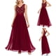 thumbnail image 2 of Vestido sexy para mujer Vestidos formales Vestidos de noche Cuello en V Sin mangas Vestido de club de fiesta Fridja  hj4172, 2 of 8