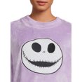 thumbnail image 6 of Disney Women's Nightmare Before Christmas Long Sleeve Top and Pants and Socks, 3-Piece Gift Set, Sizes XS-3X, 6 of 7