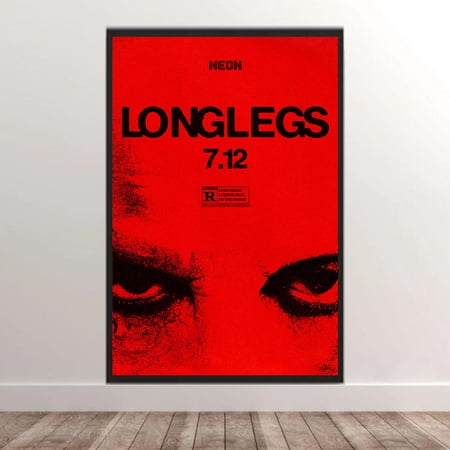 POSTER Longlegs 2024 Movie Poster Classic Film Poster Wall Art Decor High Quality Movie Prints -UNFRAMED