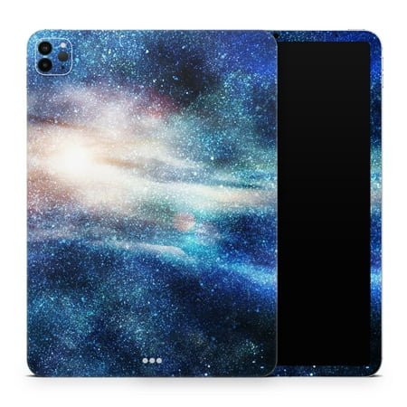 DesignSkinz Blue & Gold Glowing Star-Wave Full-Body Skin Decal Wrap Cover for iPad (A1219/A1337)