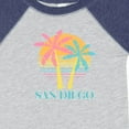 thumbnail image 4 of Inktastic San Diego California Beach Vacation Girls Baby Bodysuit, 4 of 5