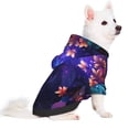 thumbnail image 5 of Cauagu Magic Colorful Forest Leaves Pattern Winter Pet Hoodie Sweatshirts- Dog Hoodie Sweater with Leash Hole - Cute Dog Hoodie - Pet Clothes Puppy Cat Custume -Large, 5 of 8