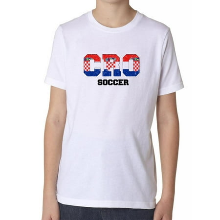 Croatia Soccer - Olympic Games - Rio - Flag Boy's Cotton Youth T-Shirt