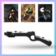 thumbnail image 3 of Kuymtek Game Gun Controller Handle Hand Grips Case Fit para Nintendo Switch / Switch OLED, 3 of 9