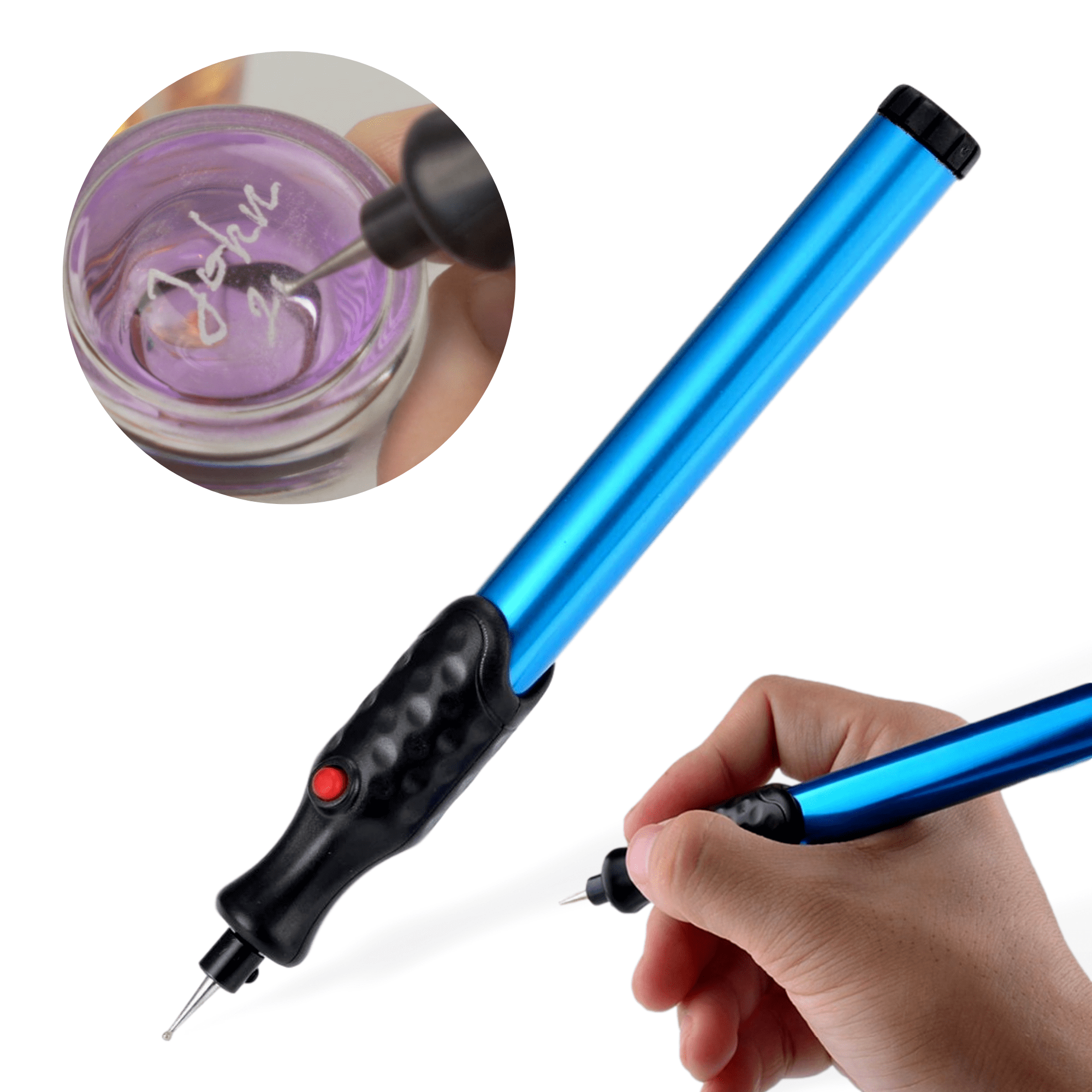 Etching Engraving pen Slip Multipurpose Portable Wear Resistant Comfortable  Scriber Pen for Hardened Steel Carving Ceramics - AliExpress