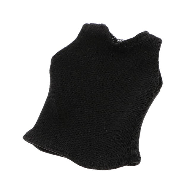 Accesorios de Ropa de Muñeca Masculina de 6 Pulgadas a 1/ Chaleco con de Acción para Hombre (2 Colores a Elegir) negro Yotijar Para figuras de acción de 12 pulgadas