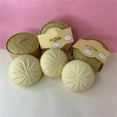 thumbnail image 4 of LQPWZU Dumplings Squishies Toys, Squeeze Dough Ball Steamed Bun Squishies, 4 of 6