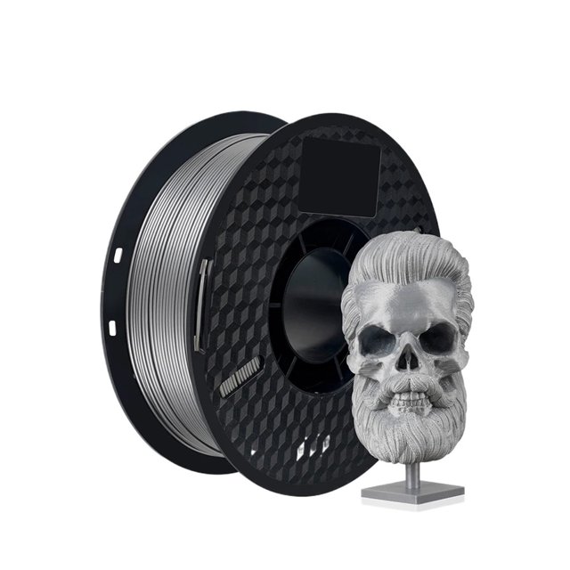 3D Printer 1KG 1.75mm PETG Filament, 2.2lbs 3D Printing Eco-friendly Plastic Consumables ,Easy to Use