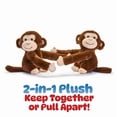 thumbnail image 3 of Hugs and Cuddles Hug Mate Monkey, 3 of 5