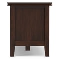 thumbnail image 6 of Simpli Home Simpli Home Artisan 72 inch Wide Solid Wood Low TV Stand in Russet Brown For TVs up to 80 inches, 6 of 13