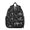 Moth and Skeleton, variant on Moth and Skeleton Gothic Pattern Backpack for School, Cute School Bag with Adjustable Shoulder Straps and Padded Back, 13.8"x11.4"x6"