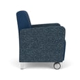 thumbnail image 4 of Lesro Chaise d'Invité de Réception Lounge Ravenna en Bleu, 4 of 5