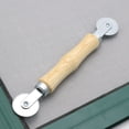 thumbnail image 6 of Sewing Scissors Small Screen Rolling Tool Screen Roller Tool For Installing Window And Door Screens Wooden Handle And Wheel, 6 of 9