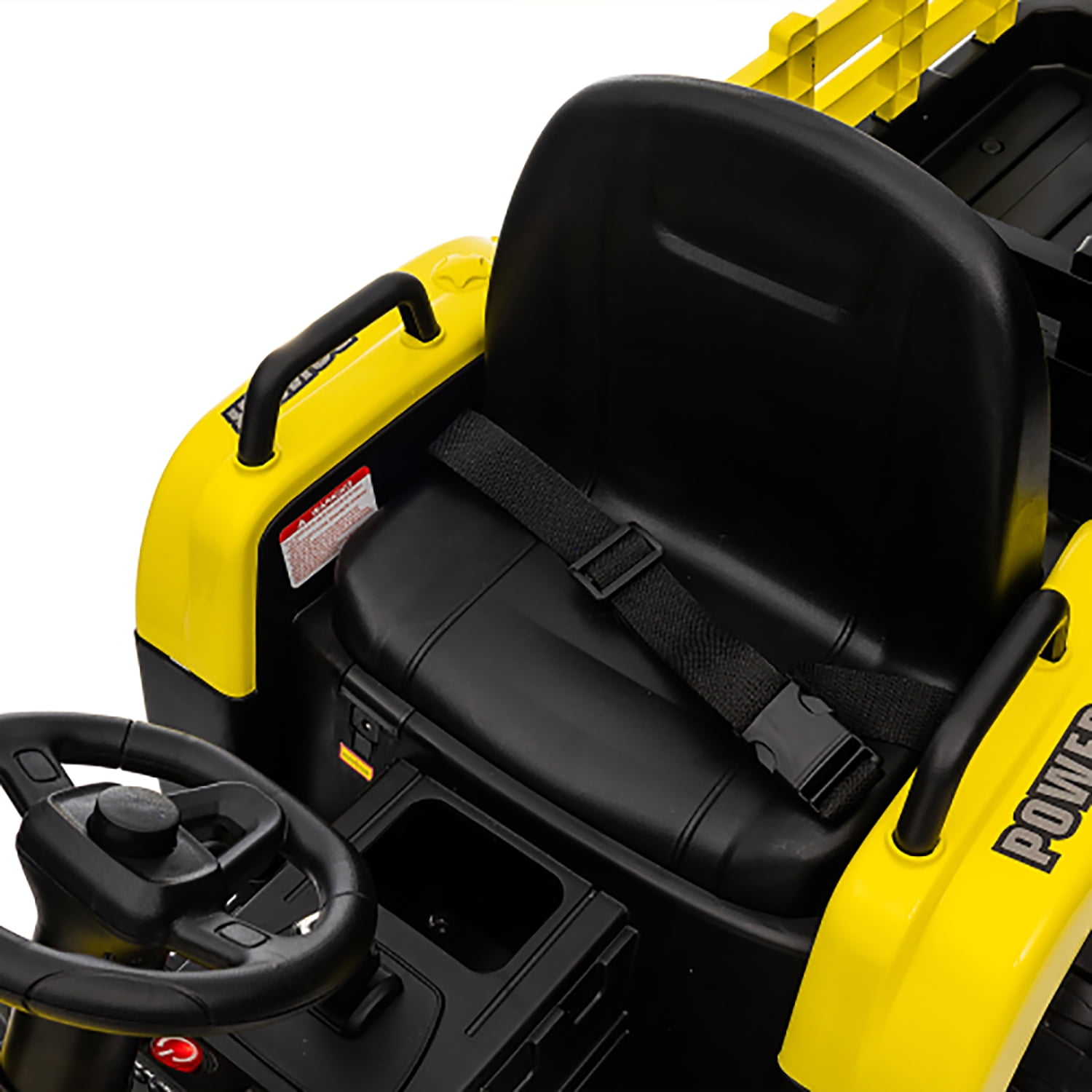 Kadyn 12V Ride on Tractor with Trailer, Battery Powered Electric Tractor Toy w/Remote Control, Kids Electric Ride On for Kids, Yellow Kadyn 12V Ride on Tractor with Trailer, Battery Powered Electric Tractor Toy w/Remote Control, Kids Electric Ride On for Kids, Yellow