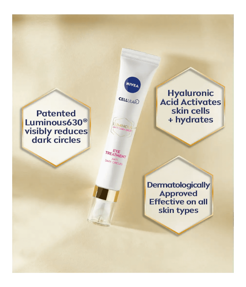Nivea Cellular Luminous 630 Anti-Dark Circle SPF50 Eye Cream  15ml / 0.5 fl.oz