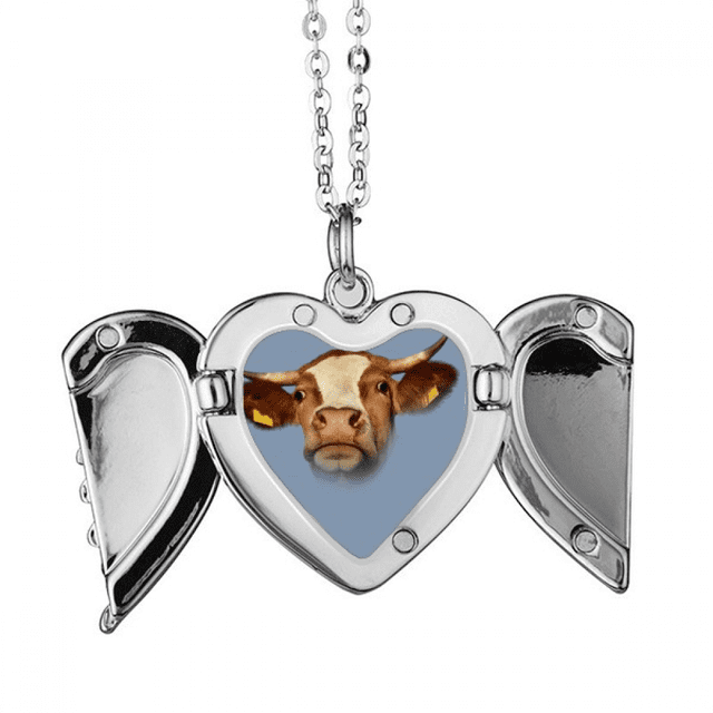 Pan de vaca Alas de ángel collar colgante regalo de moda Unbranded M