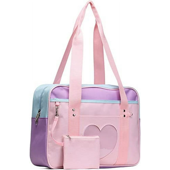 Ita Bag Heart School Bag Kawaii Large Shoulder Anime Purse