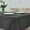 Charcoal, variant on Faux Linen Textured Rectangle Tablecloth Water Resistant Wrinkle Free Spill-proof, Soft Table Cloth for Dining Room Decoration, Banquet Parties Event Holiday Dinner, 60 x 84 Inch Sage Green