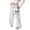 White, variant on Cute Sweatpants for Women, Comdrip Women's Wide Leg Sweatpants High Waisted Bow Graphic Drawstring Elastic Waist Pants Baggy Jogger Pants Trousers Straight Leg Sweatpants for Women Beige L