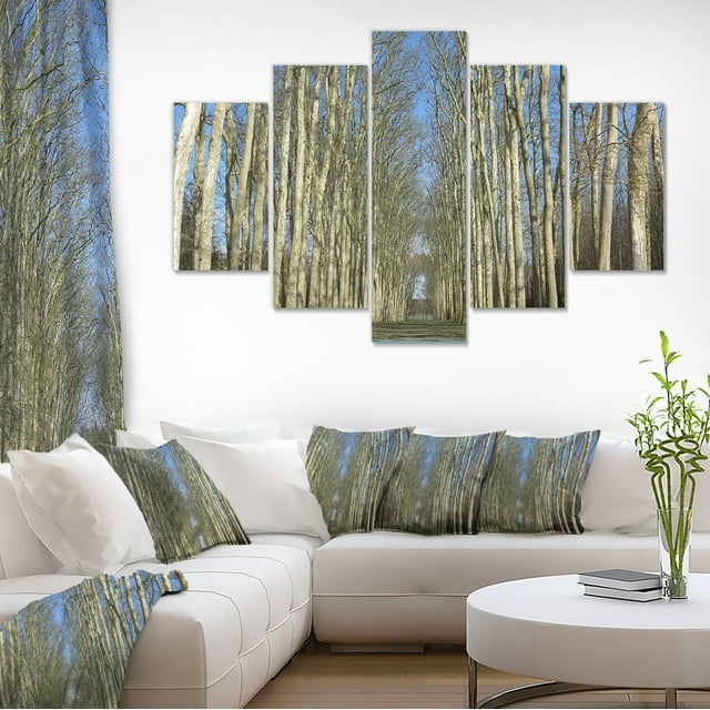 Jardins de Versailles - Art sur Toile Forêt Moderne