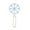 Silver white, variant on Snowflake Reflective Warning Pendant Handbag Charm Keychain Kids Safety Reflector Pendants for Walking Running Cycling