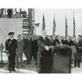 thumbnail image 2 of Franklin Roosevelt At Jefferson Memorial Cornerstone Laying. Nov. 15 History (36 x 24), 2 of 2