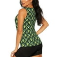 thumbnail image 3 of Lsque Broccoli 3 Printed Workout Tank Tops for Women, Athletic Sports Tank Tops, Compression Sleeveless Dry Fit Shirts,Sleeveless Yoga Shirt-Large, 3 of 9