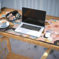 thumbnail image 3 of Long Mouse Pads for Desk,Dachshund and Flower Desk Mats on Top Of Desks, Desk Mouse Pad Extra Large with 3mm Non-Slip Base and Stitched Edge for Gaming,Office,Work,Home 35.4"x15.7", 3 of 6