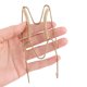 thumbnail image 3 of Ganchos dobles de resorte en forma de W de metal para colgar placas, tono dorado, 18.5 x 5.5 cm, 5 piezas, 3 of 5