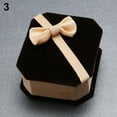thumbnail image 2 of Opvise Bowknot Decor Necklace Ring Earrings Show Case Display Storage Jewelry Gift Box, 2 of 7