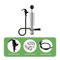 thumbnail image 5 of Roastove Keg Party Pump,D-System Keg Pump Complete US Beer Keg Pump, 4 Inch Picnic Pump with Black Beer Faucet & Beer Hose, Chrome-Plated Keg Draft Beer Party Pump with 2 Hose Clamps, 5 of 7