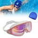thumbnail image 1 of Gafas de Natación para Niños con Marco Grande HD, Sello de Silicona Antifugas, Protección UV Antivaho, Lente Panorámica Ancha, Correa Ajustable, Diseño Impermeable para Piscina/Playa, 1 of 5