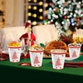 thumbnail image 6 of Bwiyojiz Home Decor Christmas Decorations Count 16pcs Disposable Paper Cups with Festive Red Tree Pattern Durables Drinking for All Beverages and Everyday Use 16, Gifts for Yourelf, Multicolor, 6 of 6