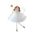 thumbnail image 2 of FastXmas Christmas Plush Doll Decorations Christmas Tree Hanging Ornament Dolls Decorative Plush Angel Pendants Christmas Hanging Decorations for Home Decoration Holiday Party Decor, 2 of 6