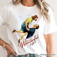thumbnail image 2 of It's a Wonderful Life T-Shirt, Vintage 1940s Movie Christmas Tee, 2 of 5