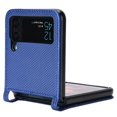 thumbnail image 5 of SaniMore for Samsung Galaxy Z Flip 3 6.7" PU Leather Case, Magnetic Wallet Ultra-Thin Cover with Wrist Strap & Card Slot Anti-Scratch All-Inclusive Protective Shell, Blue, 5 of 6