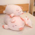 thumbnail image 5 of Muñeco de peluche de cerdo blando para niños, juguete de cerdito grande, almohada de peluche suave, regalo de cumpleaños reconfortante, 40-80cm, nuevo, 5 of 5