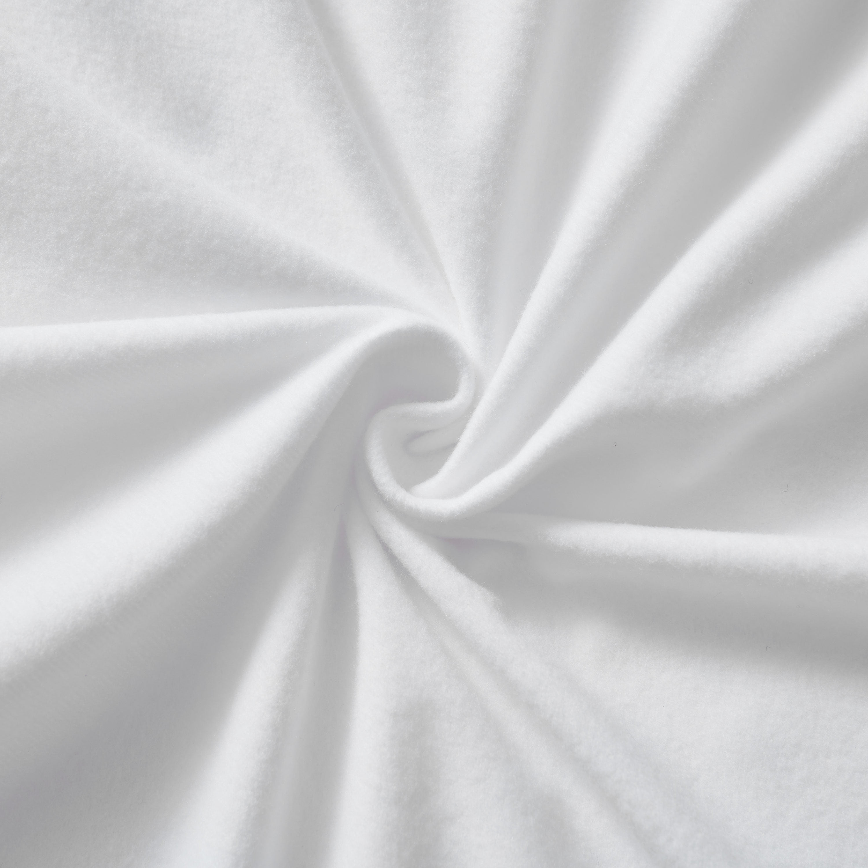 Sweet Home Collection Flannel Sheet Set White King